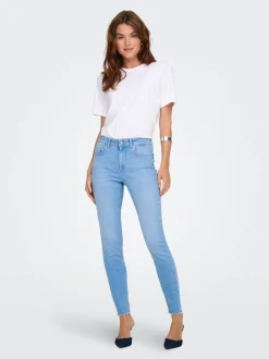 ONLBLUSH High waist Skinny fit Enkel lengte Jeans