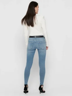 ONLBLUSH Mid rise Skinny fit Enkel lengte Jeans