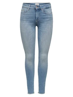 ONLBLUSH Mid rise Skinny fit Enkel lengte Jeans