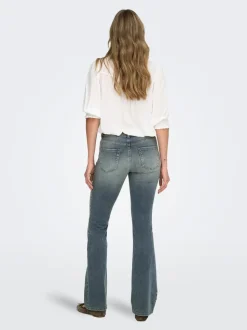 ONLBLUSH Mid waist Flared fit Jeans
