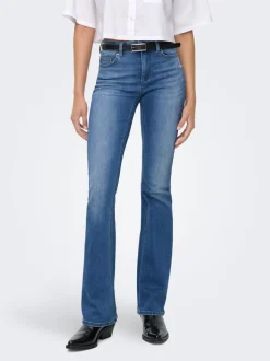 ONLBLUSH Mid waist Flared fit Jeans