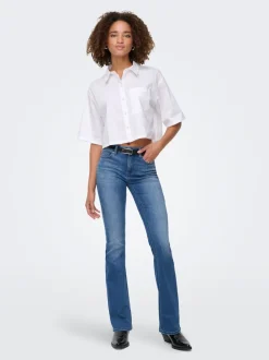 ONLBLUSH Mid waist Flared fit Jeans