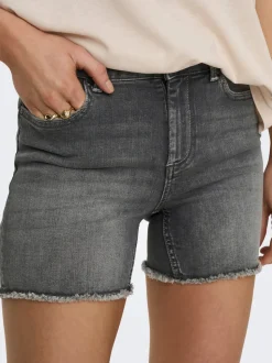 ONLBLUSH Mid waist Regular fit Denim shorts