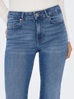 ONLBLUSH Mid waist Retro flared fit Jeans
