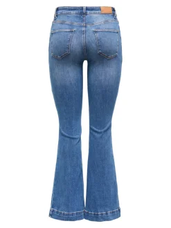 ONLBLUSH Mid waist Retro flared fit Jeans