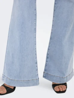 ONLBLUSH Mid waist Retro flared fit Jeans