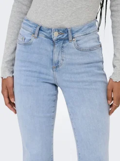 ONLBLUSH Mid waist Retro flared fit Jeans