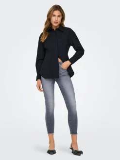 ONLBLUSH Mid waist Skinny fit Enkel lengte Jeans