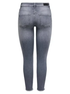 ONLBLUSH Mid waist Skinny fit Enkel lengte Jeans
