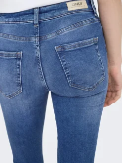 ONLBLUSH Mid waist Skinny fit Enkel lengte Jeans
