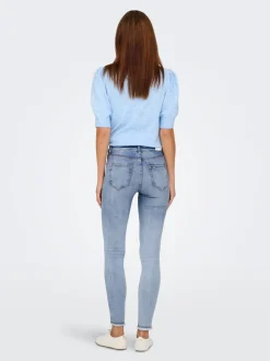 ONLBLUSH Mid waist Skinny fit Enkel lengte Jeans