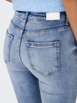ONLBLUSH Mid waist Skinny fit Enkel lengte Jeans