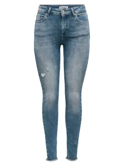 ONLBLUSH Mid waist Skinny fit Enkel lengte Jeans
