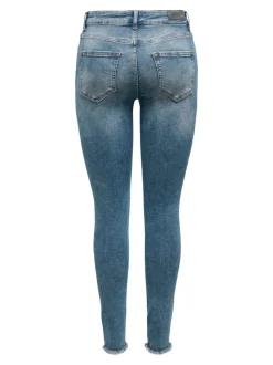 ONLBLUSH Mid waist Skinny fit Enkel lengte Jeans