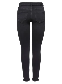 ONLBLUSH Mid waist Skinny fit Enkel lengte Jeans