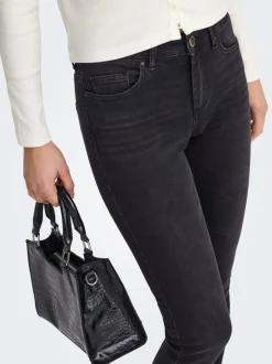 ONLBLUSH Mid waist Skinny fit Enkel lengte Jeans