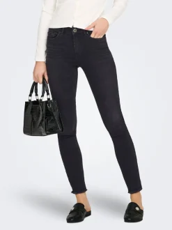 ONLBLUSH Mid waist Skinny fit Enkel lengte Jeans