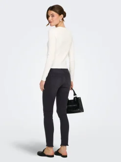 ONLBLUSH Mid waist Skinny fit Enkel lengte Jeans