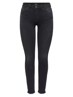 ONLBLUSH Mid waist Skinny fit Enkel lengte Jeans