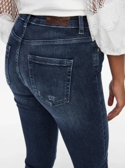 ONLBLUSH Mid waist Skinny fit Enkel lengte Jeans