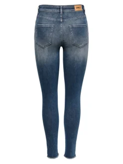 ONLBLUSH Mid waist Skinny fit Enkel lengte Jeans