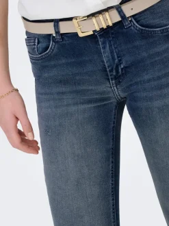 ONLBLUSH Mid waist Skinny fit Enkel lengte Jeans