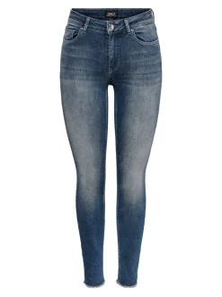 ONLBLUSH Mid waist Skinny fit Enkel lengte Jeans