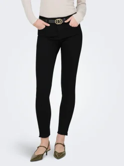 ONLBLUSH Mid waist Skinny fit Enkel lengte Jeans