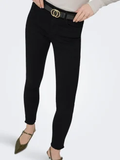 ONLBLUSH Mid waist Skinny fit Enkel lengte Jeans