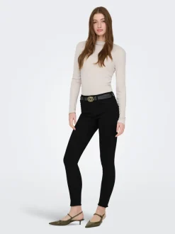 ONLBLUSH Mid waist Skinny fit Enkel lengte Jeans