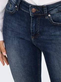 ONLBLUSH Mid waist Skinny fit Enkel lengte Jeans