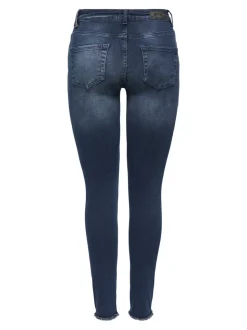 ONLBLUSH Mid waist Skinny fit Enkel lengte Jeans