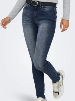 ONLBLUSH Mid waist Skinny fit Enkel lengte Jeans
