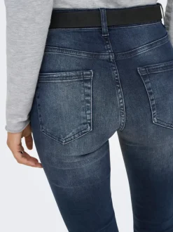 ONLBLUSH Mid waist Skinny fit Enkel lengte Jeans