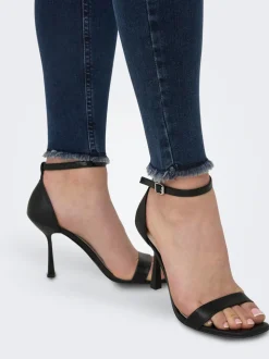 ONLBLUSH Mid waist Skinny fit Enkel lengte Jeans