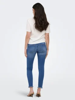 ONLBLUSH Mid waist Skinny fit Enkel lengte Jeans