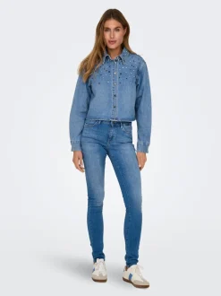 ONLBLUSH Mid waist Skinny fit Jeans
