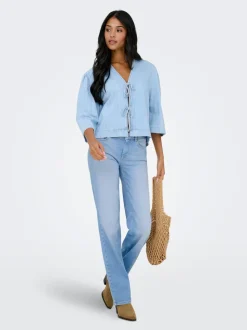 ONLBLUSH Mid waist Straight fit Jeans