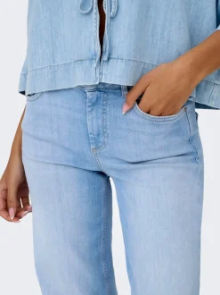 ONLBLUSH Mid waist Straight fit Jeans