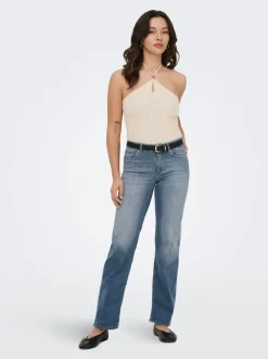 ONLBLUSH Mid waist Straight fit Jeans