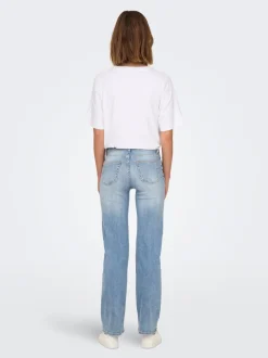ONLBLUSH Mid waist Straight fit Jeans