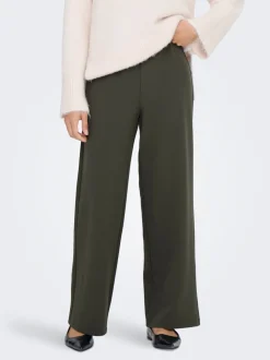 ONLBREMEN-YO Wide leg fit Broek met wijde pijpen