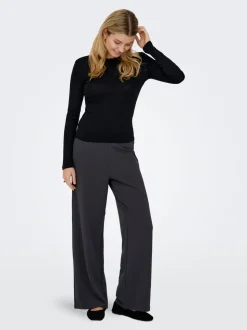 ONLBREMEN-YO Wide leg fit Broek met wijde pijpen