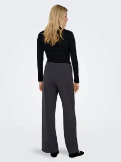 ONLBREMEN-YO Wide leg fit Broek met wijde pijpen