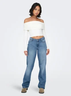 ONLBRITNEY Low waist Straight fit Jeans
