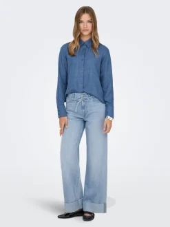ONLBROOME High waist Wide leg fit Jeans