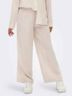 ONLBRUXELLES Straight fit Linnen Broeken
