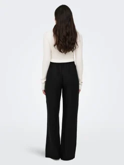 ONLBRUXELLES Straight fit Linnen Broeken