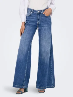 ONLCALIFORNIA Mid waist Wide leg fit Jeans