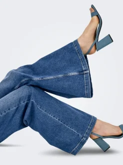 ONLCALIFORNIA Mid waist Wide leg fit Jeans